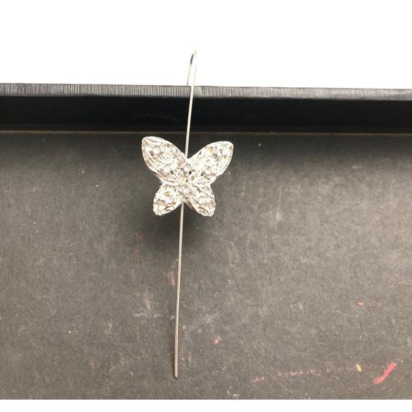 گوشواره زنانه مدل کراس پروانه