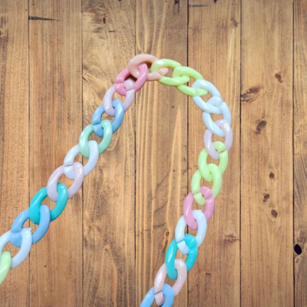 آویز موبایل مدل زنجیر رنگی