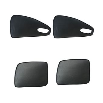 پرده آفتابگیر شیشه بغل خودرو مناسب برای پژو 405 و پارس  در بسته 4 عددی