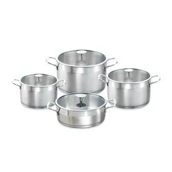 سرویس پخت و پز استیل 8 پارچه کاندید مدل دانته