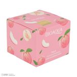 کرم اسکراب صورت و بدن بی آکوا مدل Peach مناسب برای انواع پوست وزن 140 گرم