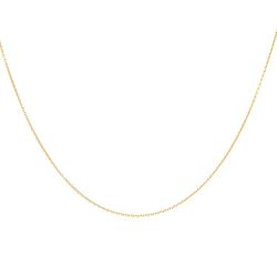 زنجیر طلا 18 عیار زنانه مدل فلامینگو GC002