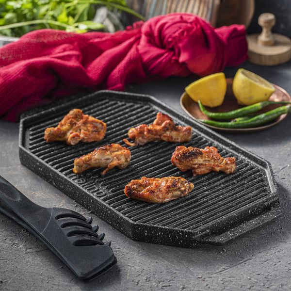 تابه گریل چدن نالینو مدل Napoli