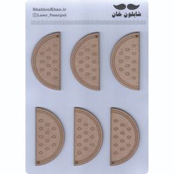 موتیف چوبی طرح میوه هندوانه کد P023