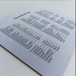 ماوس پد کلیدمیانبر اکسل کد P03 انگلیسی