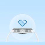 ساعت هوشمند 40 میلی‌متری سامسونگ مدل Galaxy Watch 8 با بند پلاستیکی