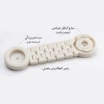 قفل درب کابینت سازا مدل SPL04-SE بسته چهار عددی