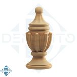 توپی نرده کد P202 - 55*55*120