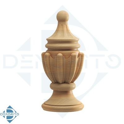 توپی نرده کد P202 - 55*55*120