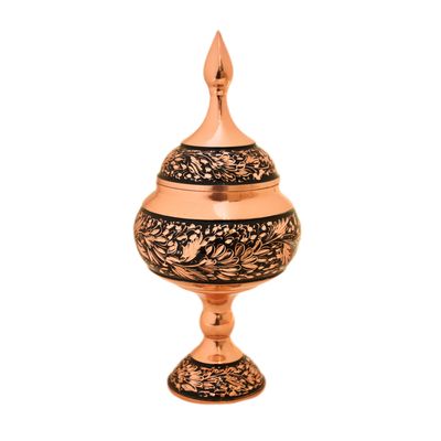 شکلات خوری مسی مدل تراش کد 22