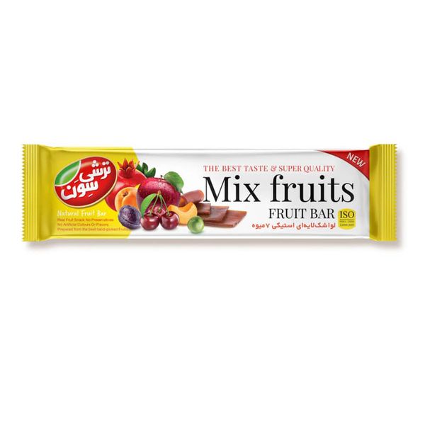 لواشک مخلوط هفت میوه استیکی  - 40 گرم بسته 36عددی