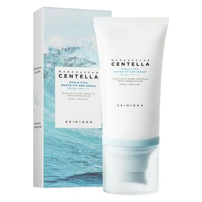 کرم ضد آفتاب بدون رنگ سنتلا، 50 SPF، مدل 1004، مناسب پوست حساس، نرمال و خشک و حجم 50 میلی‌لیتر، محافظت کننده در برابر اشعه UVA و