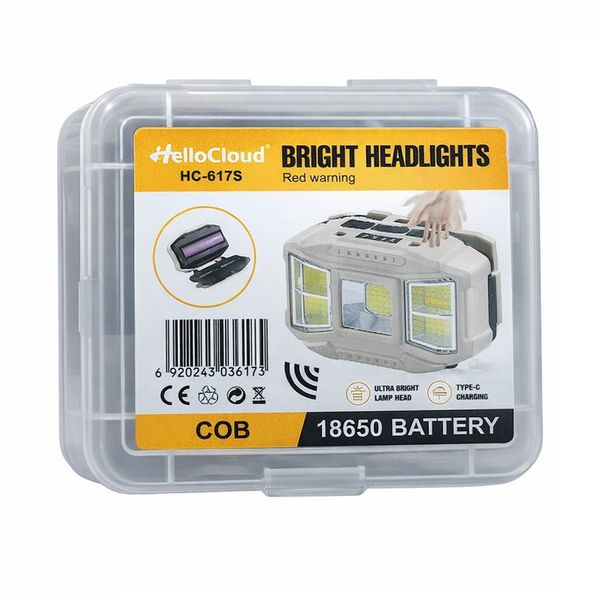 چراغ پیشانی هلوکلاد مدل HC-617s با نور مهتابی و آفتابی