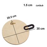 تخته سرو توییس مدل سرو پیتزا wood 304