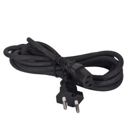 کابل برق سه پین منبع تغذیه کامپیوتر مدل 2x1 2.5 کد rah98bar