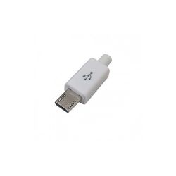 کانکتور نری میکرو USB سفید (فروش اقساطی)