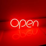 تابلو نئون فلکسی طرح Open مدل O1