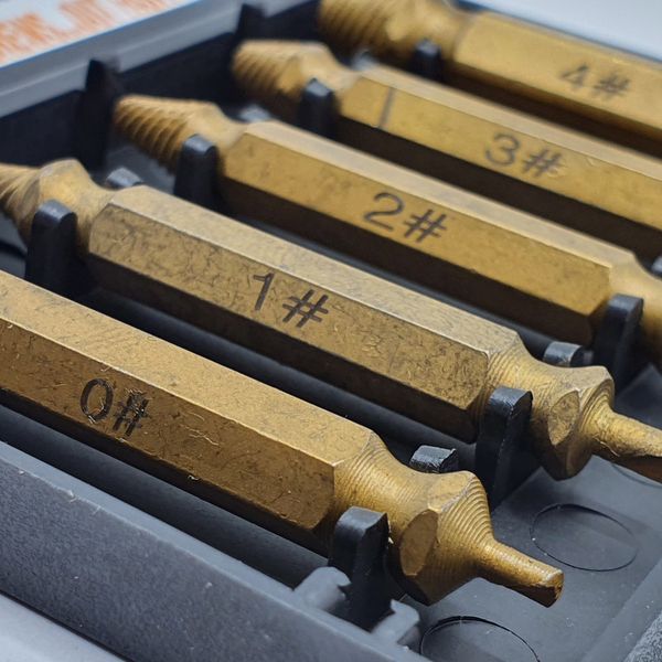 پیچ هرز بازکن دی ال تی سی مدل hss مجموعه 5 عددی