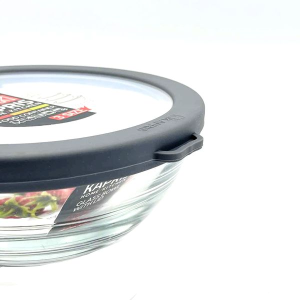 ظرف نگهدارنده کاپریس مدل کاسه درب دار KAY