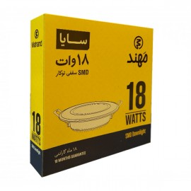 پنل سقفی توکار 18 وات مهند