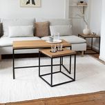 میز جلومبلی مدل AC4586 مجموعه سه عددی