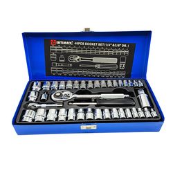آچار بکس صنعتی اینتیمکث کد 100184مجموعه 40 عددی