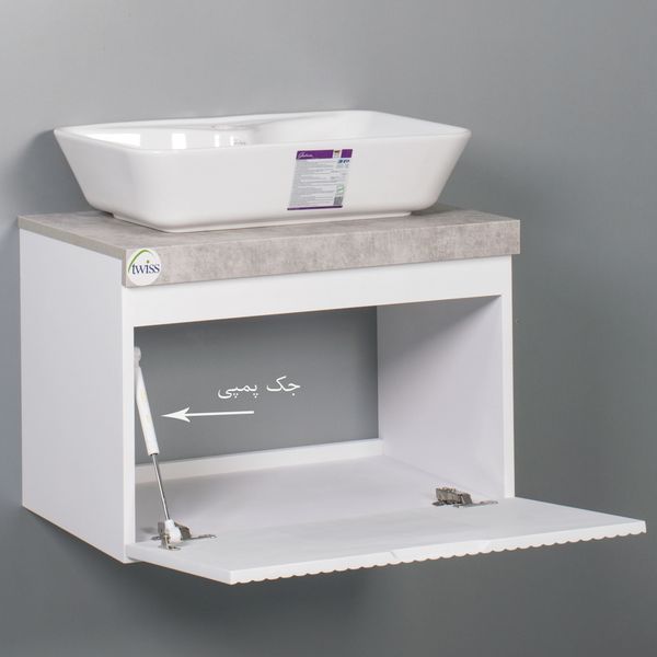 ست کابینت و روشویی توییس مدل tws 1032- 1 به همراه آینه