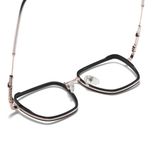 فریم عینک طبی چند ضلعی مدل TJ815C01P81 مناسب برای صورت گرد و بیضی