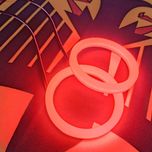 حلقه رینگ لایت چراغ جلو خودرو مدل GHER-12 مجموعه 2 عددی