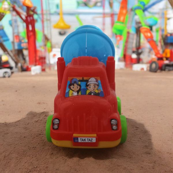 ماشین بازی مدل میکسر آچار دار مجموعه دو عددی