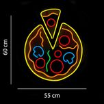 تابلو نئون فلکسی طرح پیتزا