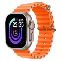 ساعت هوشمند مدل T1000ULTRA ORIG دارای قابلیت های صفحه نمایش لمسی، صفحه نمایش رنگی بند سیلیکون