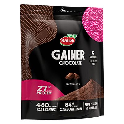 پودر پروتئین گینر با طعم شکلات کاله پرو _ 650 گرم