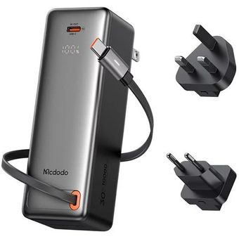 پاوربانک 30 وات مک دودو مدل FreeGo MC-3181 ظرفیت 10000 میلی‌آمپرساعت