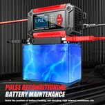 شارژر و تستر باتری خودرو فاکسسور مدل SMART-2IN1-12V6A گارانتی