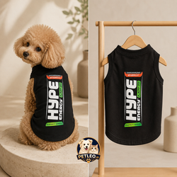 تاپ نخی آریا‌پت طرح Hype (aRiaPET Tank Top) | رنگ مشکی - سایز M
