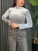 بادی مخمل بغل باز کد 1609