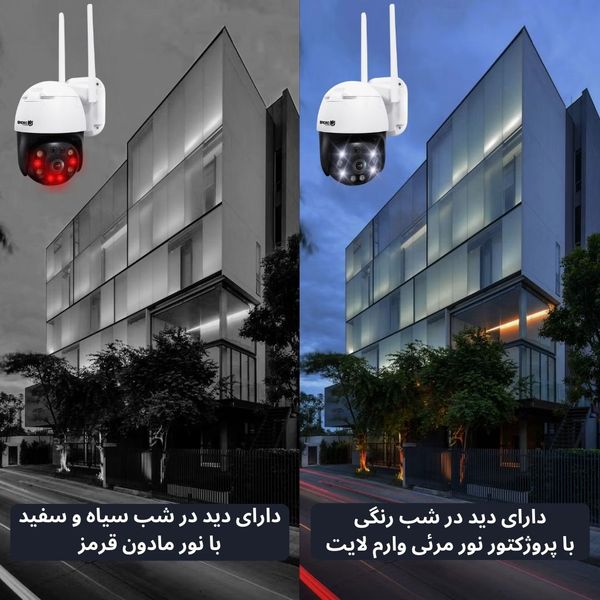 دوربین مداربسته تحت شبکه اسفیورد مدل Z430