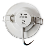 پنل سقفی توکار 7 وات مهند