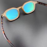 فریم عینک طبی مربعی آلبرت وگ مدل S31104-C3-1 Acetate مناسب برای صورت گرد و بیضی