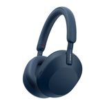 هدفون بیسیم سونی مدل WH-1000XM5 با نویز کنسلینگ فعال (ANC)، درگاه شارژ USB Type-C، دارای 4 میکروفون با فناوری Beamforming، پشتی