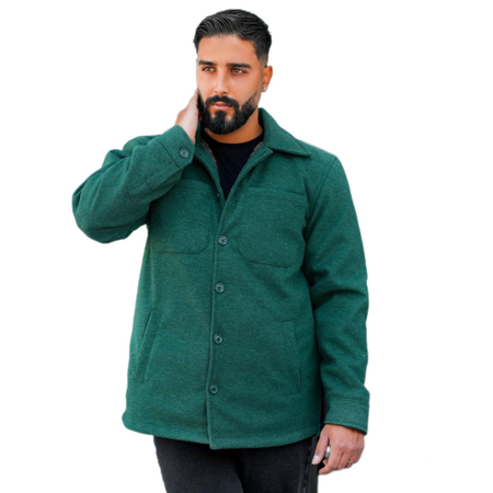 کاپشن پشمی ساده