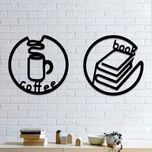 استیکر مدل کافی شاپ بسته 2 عددی