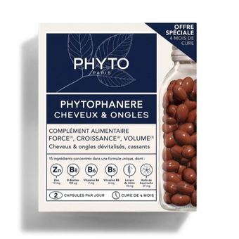 قرص تقویت کننده مو و ناخن فیتو فانر بسته 120 عددی Phyto Hair And Nail
