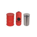 ست کامل سه عددی اسپرسوساز سفری اصلی گارانتی دار رنگ قرمز اقساطی پک کادویی پرمیوم