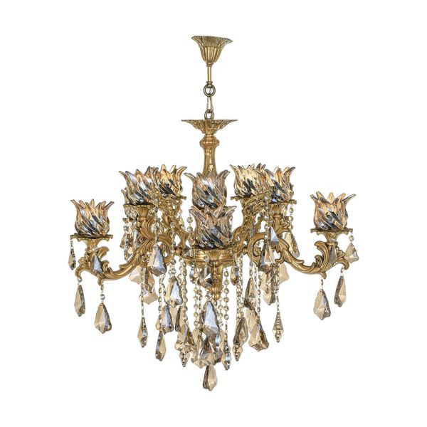 لوستر 10 شعله شاهان تک کد B/8014