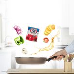 کنسرو رب گوجه فرنگی چین چین - 800 گرم بسته 12عددی