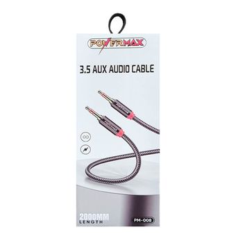 کابل 2 متری Aux مدل AUX POWER MAX PM-008