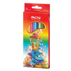 مداد رنگی 12 رنگ فکتیس قیمت 12 بسته ای