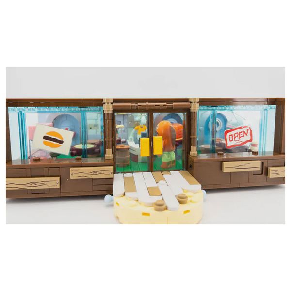 ساختنی مدل رستوران آقای خرچنگ (باب اسفنجی)